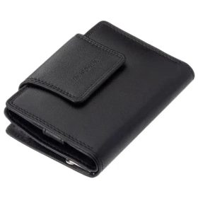 Dámska kožená peňaženka La Scala tyrkysová 13 × 10 cm