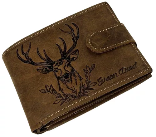  Kožená peňaženka GreenDeed s futbalovou potlačou