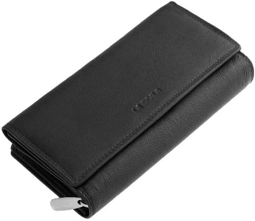  Dámska kožená peňaženka La Scala červená