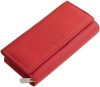  Dámska kožená peňaženka La Scala červená