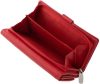  Dámska kožená peňaženka La Scala červená