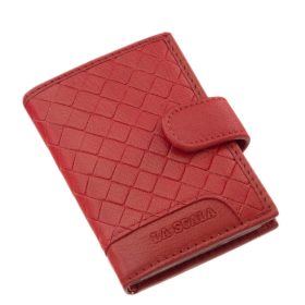  Dámska kožená peňaženka La Scala béžová 16 × 10 cm