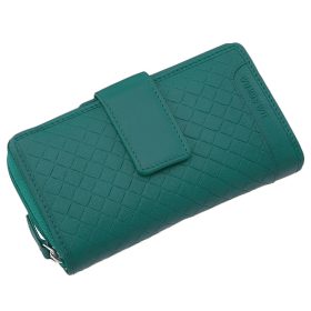  Dámska kožená peňaženka La Scala béžová 16 × 10 cm