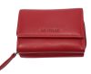  Dámska kožená peňaženka La Scala červenej farby
