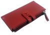  La Scala červená dámska veľká kožená peňaženka 19 x 11 cm