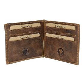  Kožená dolárová peňaženka GreenDeed s RFID ochranou