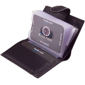    Tmavohnedá pánska peňaženka Synchrony v darčekovej krabičke