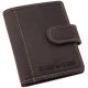  GreenDeed klipsový, hnedý kožený držiak na karty 10 × 8 cm