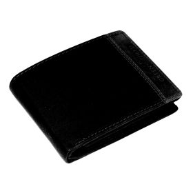    Pánska tmavohnedá kožená peňaženka GreenDeed 12,5 × 9,2 cm