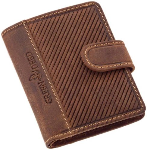  GreenDeed hnedý klip na karty 9,8 × 7,5 cm