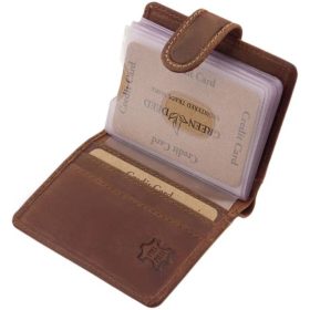  GreenDeed hnedý klip na karty 9,8 × 7,5 cm