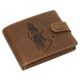  Kožená peňaženka GreenDeed s potlačou zobrazujúcou staromaďarského lukostrelca