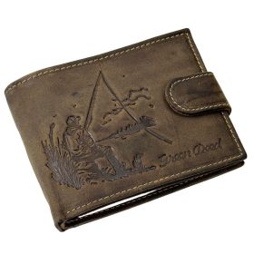 Kožená peňaženka GreenDeed s potlačou auta