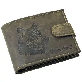  Kožená peňaženka GreenDeed s potlačou auta