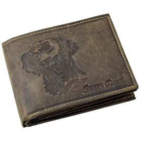  Kožená peňaženka GreenDeed so vzorom horských bicyklov