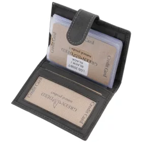    Lovecká kožená peňaženka GreenDeed, držiak na pilníky so vzorom jeleňa