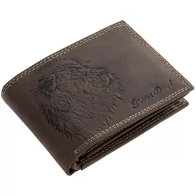    Kožená peňaženka GreenDeed s potlačou nemeckého ovčiaka, RFID