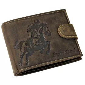  Kožená peňaženka GreenDeed s potlačou auta