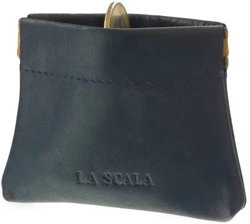  Kožený držiak na karty Massimo čierny