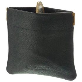  Kožený držiak na karty Massimo čierny