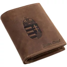    Dámsky kožený držiak na karty La Scala červený, držiak na papierové peniaze