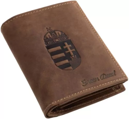  Dámsky kožený držiak na karty La Scala červený, držiak na papierové peniaze