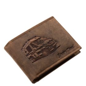    Kožená peňaženka GreenDeed s tuningovým auto vzorom, RFID ochrana