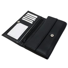  Dámska kožená peňaženka S. Belmonte čierna