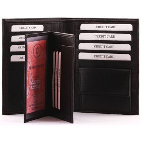  Peňaženka na doklady S. Belmonte čierna