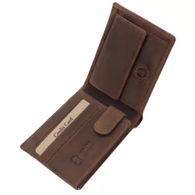    Kožená peňaženka GreenDeed s tuningovým auto vzorom, RFID ochrana