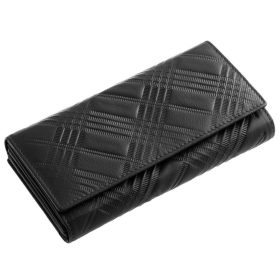    La Scala veľká dámska horčicovo žltá kožená peňaženka 18,5 × 10 cm