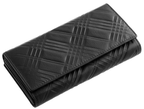  La Scala veľká dámska horčicovo žltá kožená peňaženka 18,5 × 10 cm