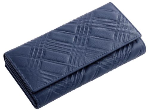  La Scala veľká dámska horčicovo žltá kožená peňaženka 18,5 × 10 cm