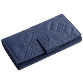    La Scala veľká dámska horčicovo žltá kožená peňaženka 18,5 × 10 cm