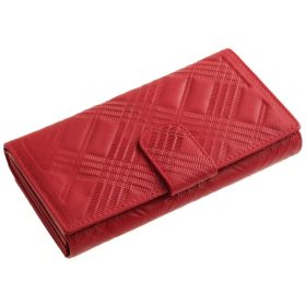    La Scala veľká dámska horčicovo žltá kožená peňaženka 18,5 × 10 cm