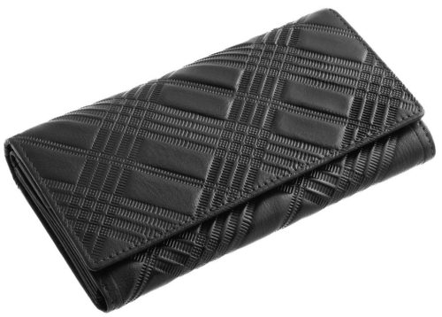  La Scala veľká dámska horčicovo žltá kožená peňaženka 18,5 × 10 cm