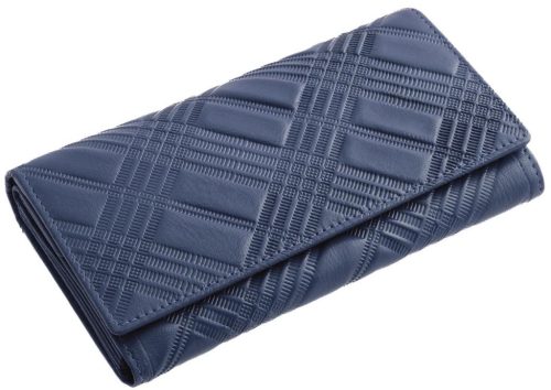  La Scala veľká dámska horčicovo žltá kožená peňaženka 18,5 × 10 cm