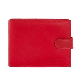   Dámska kožená peňaženka S. Belmonte červená 12 x 9,5 cm
