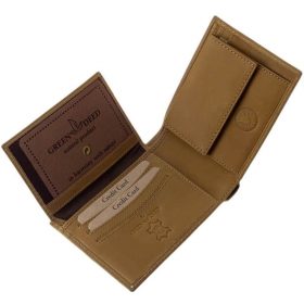  Kožená peňaženka GreenDeed s motokrosovým vzorom