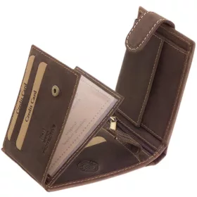  Lovecká kožená peňaženka GreenDeed so vzorom psa