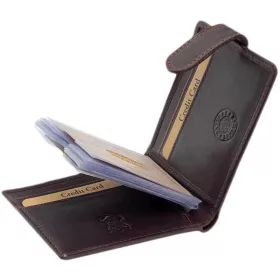  GreenDeed klipsňa na karty v koňakovej farbe 10 × 7 cm