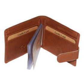  GreenDeed klipsňa na karty v koňakovej farbe 10 × 7 cm