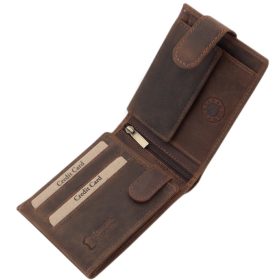    Pánska kožená peňaženka GreenDeed hunter so vzorom diviaka