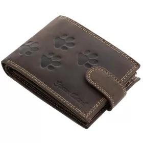    Kožená peňaženka GreenDeed s potlačou nemeckého ovčiaka, RFID