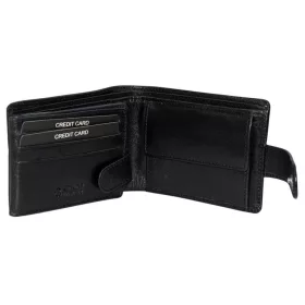    Pánska kožená peňaženka s 9 výklopnými držiakmi na karty