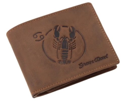  Kožená peňaženka GreenDeed s futbalovou potlačou