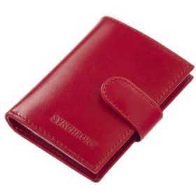    Tmavohnedá pánska peňaženka Synchrony v darčekovej krabičke