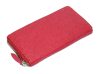  Sylvia Belmonte červená dámska kožená peňaženka 18,8 × 9,5 cm