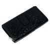  Čierna dámska kožená peňaženka Sylvia Belmonte 17,7 × 10 cm