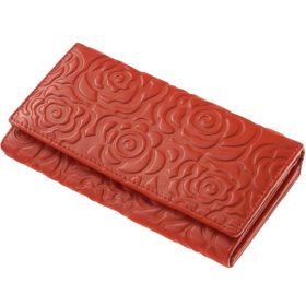    Čierna dámska kožená peňaženka Sylvia Belmonte 17,7 × 10 cm